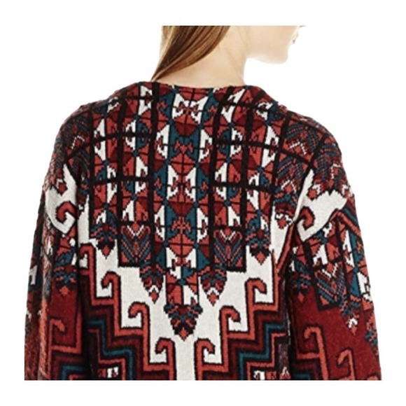 Mara Hoffman Bolnisi Rug Sweater Coat Womens XS $495 ASO Zoe of This Is Us - Picture 6 of 16